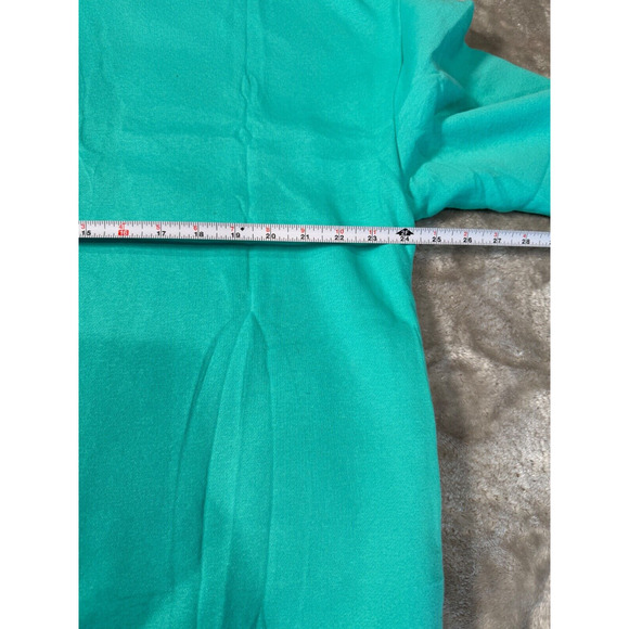 Green Mock Neck Oversized Sweatshirt Womens Size L Casual Athleisure - Picture 3 of 5